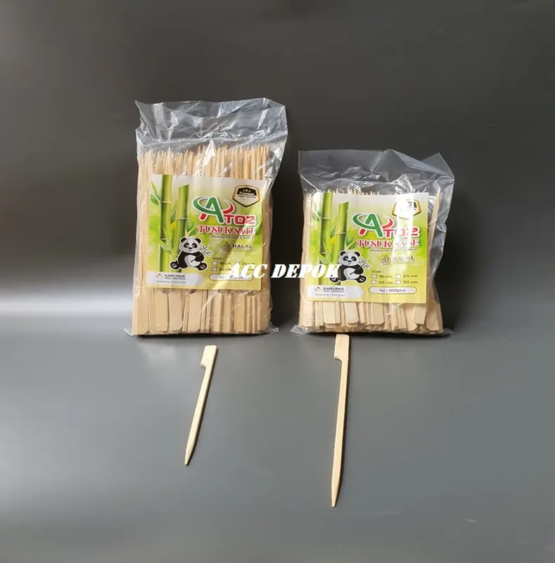 kwalitas Di jamin Import Tusuk sate Dayung Sate Japang Sate Yakitori 15cm 20cm Bendera 1