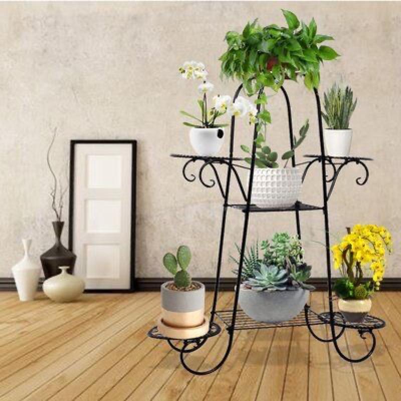 STANDING POT MURAH / RAK BUNGA BESI MURAH / RAK SUSUN 6 8