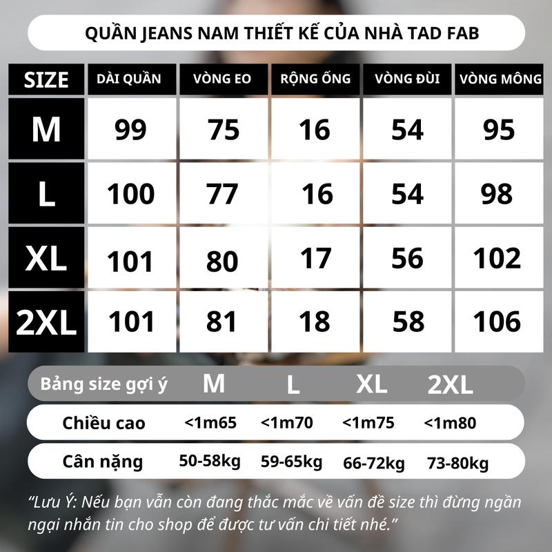 Product Introduction of Quần Jeans Nam JN01. Thiết kế đường phố trẻ trung, chất vải bò co dãn 4 chiều thoải mái khi mặc 0