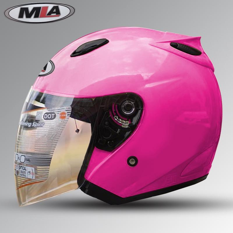 HELM DEWASA HALF FACE INK Centro SNI Basic Solid Warna White Untuk Pria Dan Wanita Dewasa SNI COD Free Packing Motorcycle Motorcycle 4