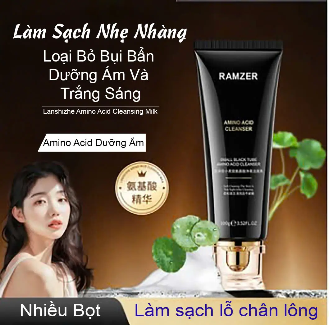 Sữa Rửa Mặt Chính Hãng Ramzer - Dùng cho cả Nam và Nữ