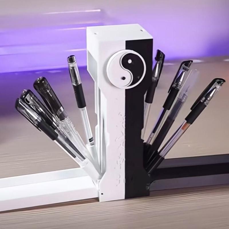 Hộp Bút Chì Thái Cực Quyền Thiết Kế Vui Nhộn Và Dễ Sử Dụng Hộp Đựng Bút Chì Phong Trào An Toàn Hình Chữ Nhật Hộp Bút Tám Bối Cảnh Thích Hợp Cho Học Sinh Tiểu Học