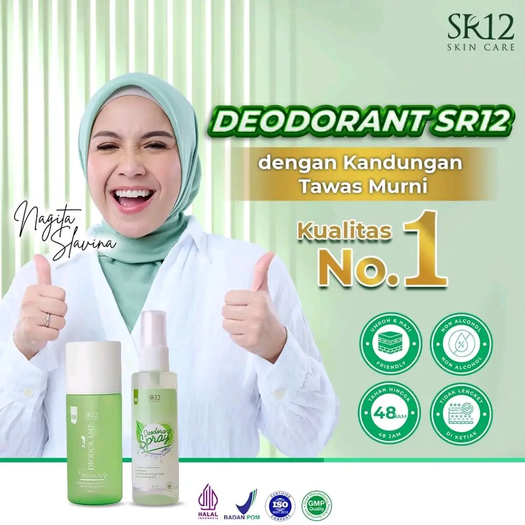 DEODORAN SPRAY SR12 BEST SELLER