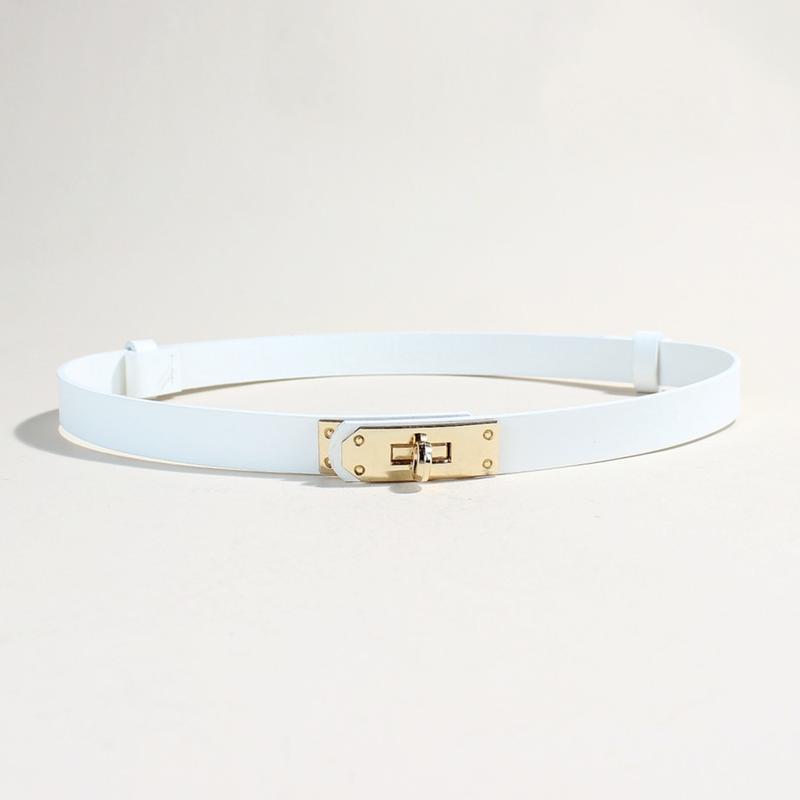 Product Introduction of New waist lock, narrow belt, long shirt and skirt decoration, elastic and adjustable small belt. 21