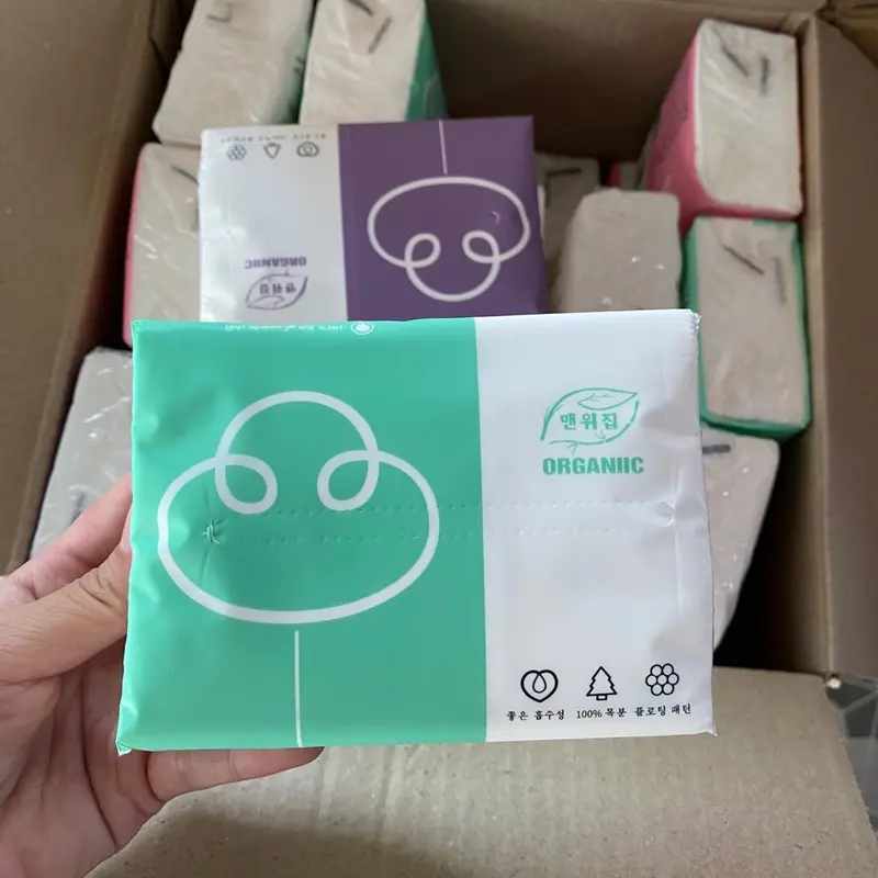 Thùng 30 gói giấy ăn cao cấp Organic 2
