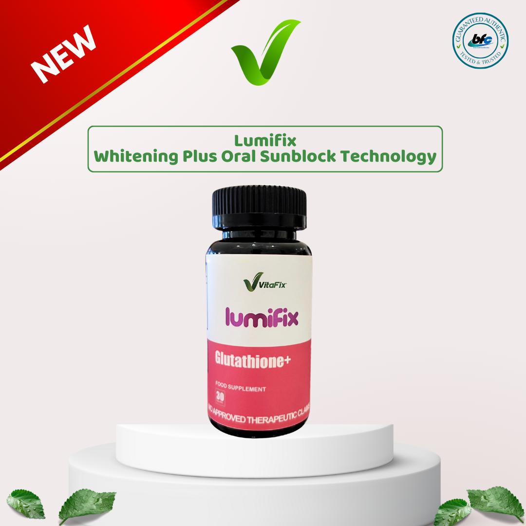 lumifix glutathione LumiFix For Skin Whitening, Moisturizing with Oral Sunblock Technology