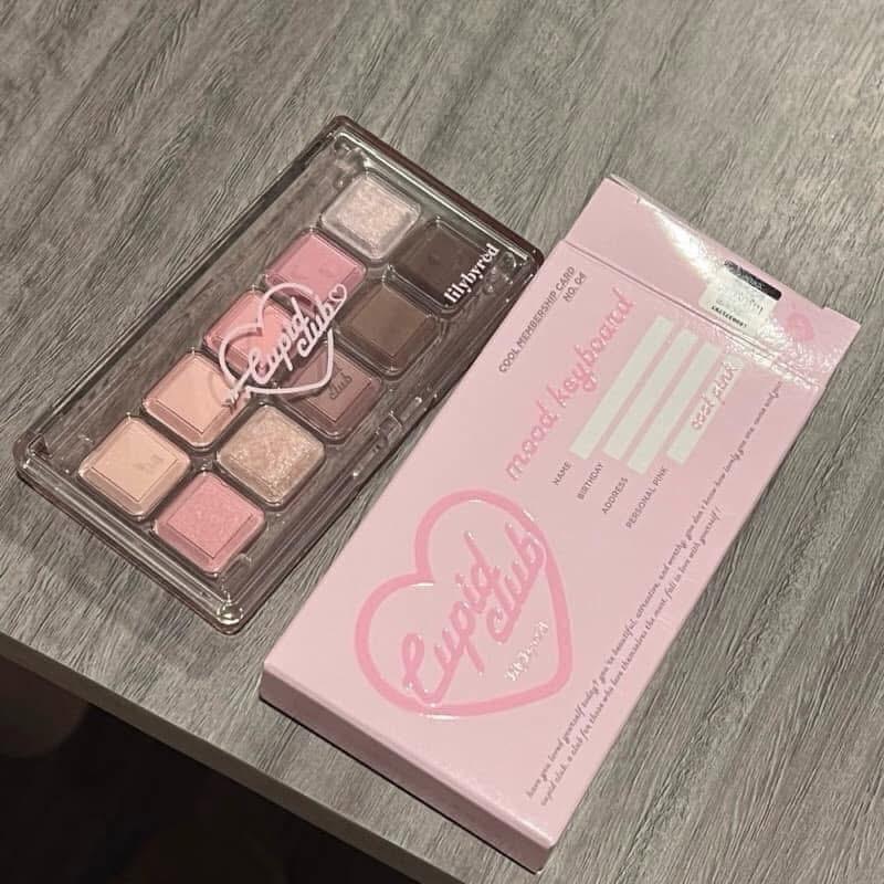 Bảng Phấn Mắt 10 Ô Lilybyred  Mood Keyboard Eyeshadow