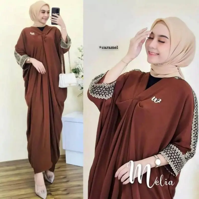 HR - KAFTAN MELIA RENDA LENGAN BY REMBULAN 0