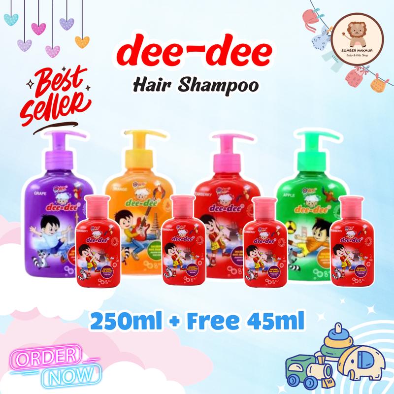 BUY 1 GET 1 Dee Dee Hair Shampoo Pump 250ml Gratis Cologne 100ml - Shop ...