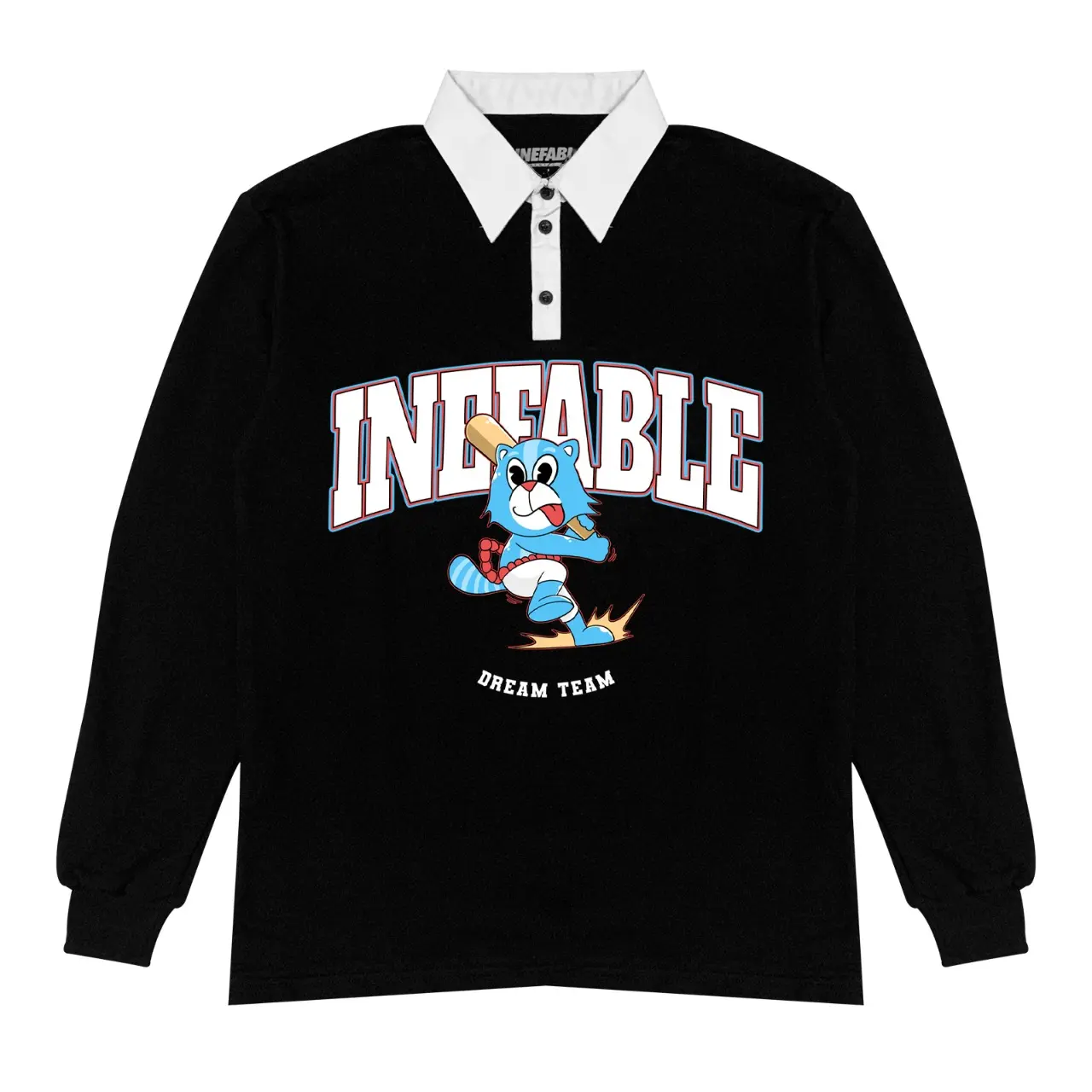 Inefable Rugby Dream Team Beni The Raccoon Black