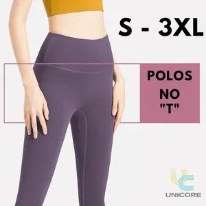UC LIVY legging celana panjang no T-line polos olahraga yoga gym fitness