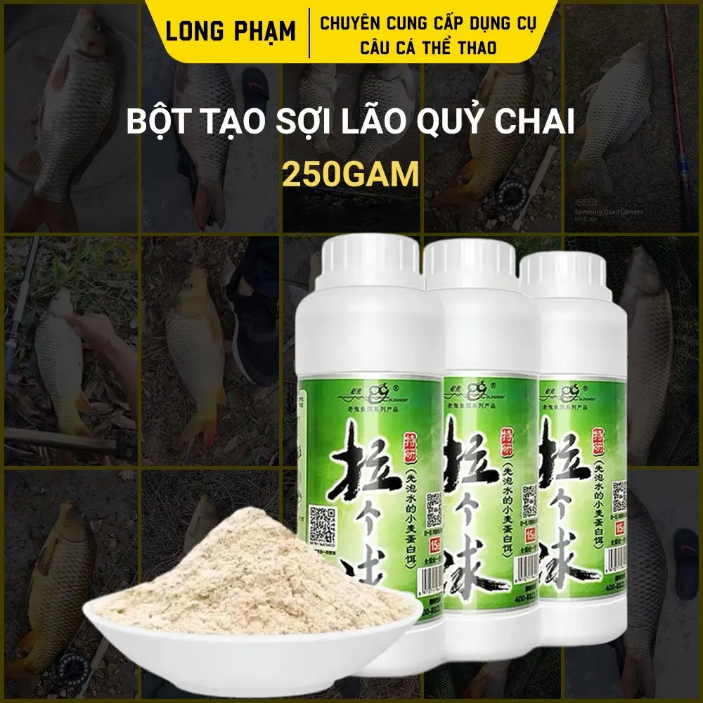 BỘT TẠO SỢI LÃO QUỶ CHAI 250GAM