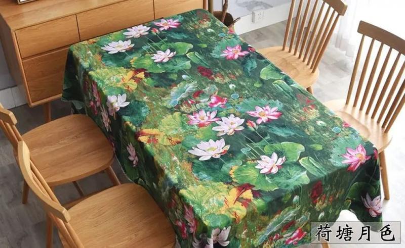 Product Introduction of Printed Bohemian Ethnic Fabric Cotton Linen By Meters for Dress Skirt Tablecloth Diy Sewing Vintage Cloth Breathable Soft Flower 34