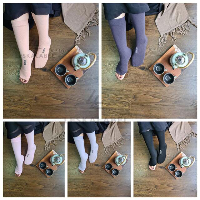 Kaos kaki wudhu / kaos kaki nylon / kaos kaki polyster panjang Muslim 2