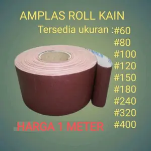 1 METER AMPLAS KAYU / AMPLAS BESI / AMPLAS METERAN
