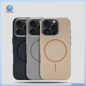 Ốp Điện Thoại Từ Tính, Siêu Mỏng, Dành Cho iPhone 16, 13, 14, 15 Pro Max, 16ProMax, Ốp Cứng, Chống Sốc, Tương Thích Với MagSafe