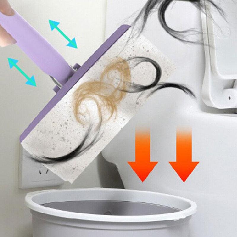 Automatic Cloth Changing Mini Mop, Hands-Free Mini Mop Compatible With Face Towels, Compatible B2P2 4