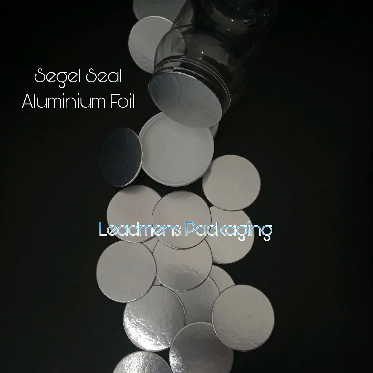 [1000pcs] Segel Aluminium Foil PP/PET/HDPE Uk 4.0cm/40mm