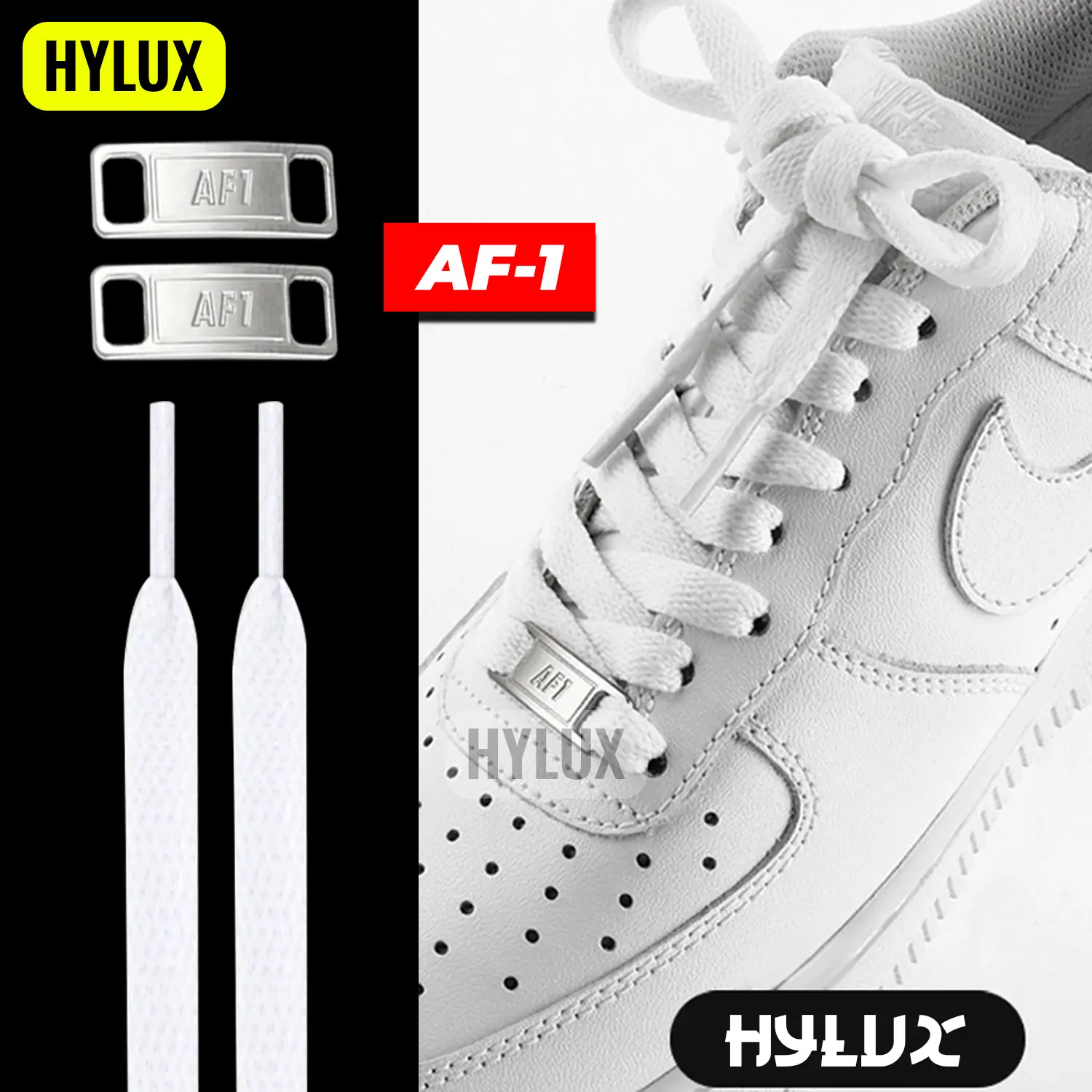 Dây Giày AF-1 Và Phụ Kiện Bạc Nhám Thay Thế Cao Cấp