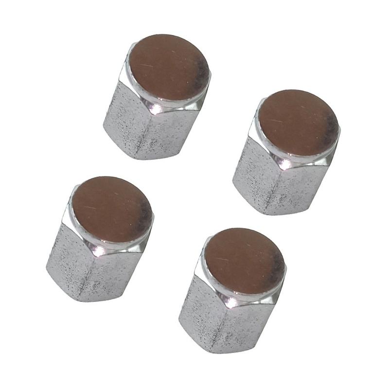 Bộ Nắp Van Áp Suất Lốp, 4 Cái, Màu Bạc, Thay Thế OEM, Phù Hợp Thông Dụng, Vỏ Van Ô Tô, Dễ Lắp Đặt, Tương Thích Với Lexus CT200h, ES350, LX570, RX350, IS350 6