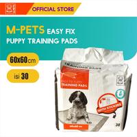 Gambar M-Pets 5 Layer Easy Fix Dog Training Pad 30 Pcs 60x60 cm / Latih Pee dari M-Pets Volk Pets Indonesia Kota Tangerang 1 Tokopedia