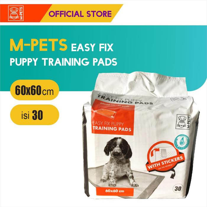 Gambar M-Pets 5 Layer Easy Fix Dog Training Pad 30 Pcs 60x60 cm / Latih Pee dari M-Pets Volk Pets Indonesia Kota Tangerang Tokopedia
