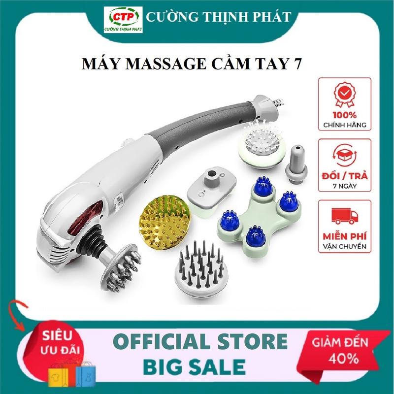 Máy Massage Cầm Tay 7 Đầu Đa Năng