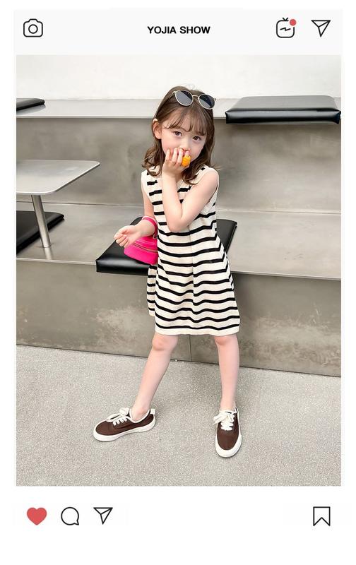 Product Introduction of 100% Cotton Children's Baby Girl Children 2024 Summer New Korean Style Stitching Tie-Dyed Mid-Length Polo Dress 1