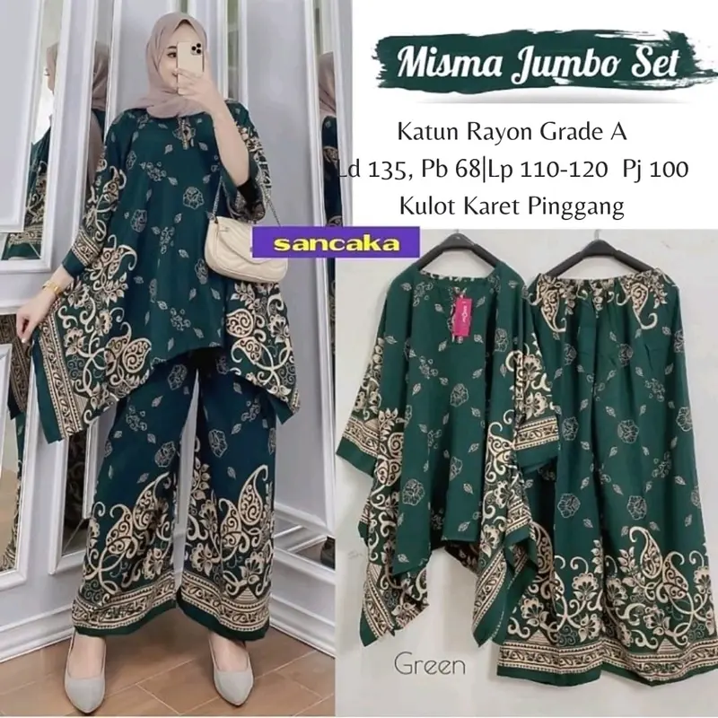Daster Batik Oneset Setelan Pakaian Wanita Wakawaka Motif KalitaSuper Jumbo 6