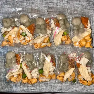 Paket 10 Bungkus Baso Aci Ayam Suwir Extra Bawang Goreng bebas lemak jenuh lemari