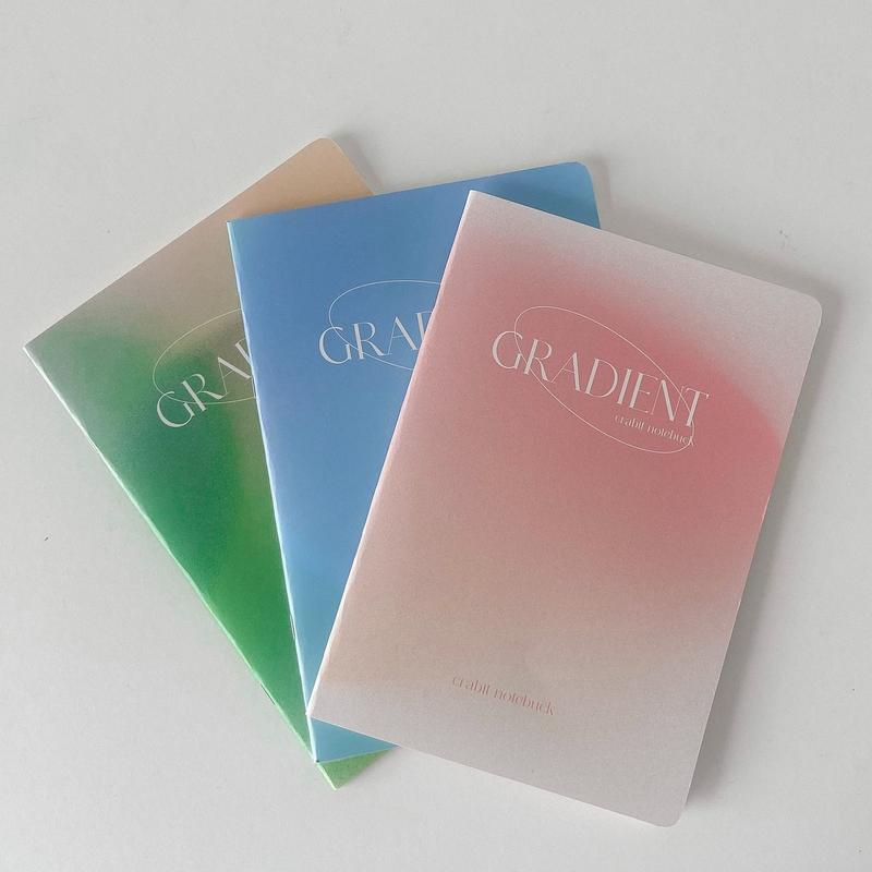 Vở Kẻ Ngang Gradient 80 Trang Crabit Tập Ghi Chép Học sinh dụng cụ văn phòng phẩm