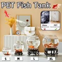 Gambar Vinnatsu 5 Size Aquarium Bulat Fish Bowl Toples Bulat Ikan Hias Aquarium Bulat Fish Bowl Toples Ikan Cupang - A-S1（Dengan basis） dari Vinnatsu MALL2 Kab. Tangerang 3 Tokopedia