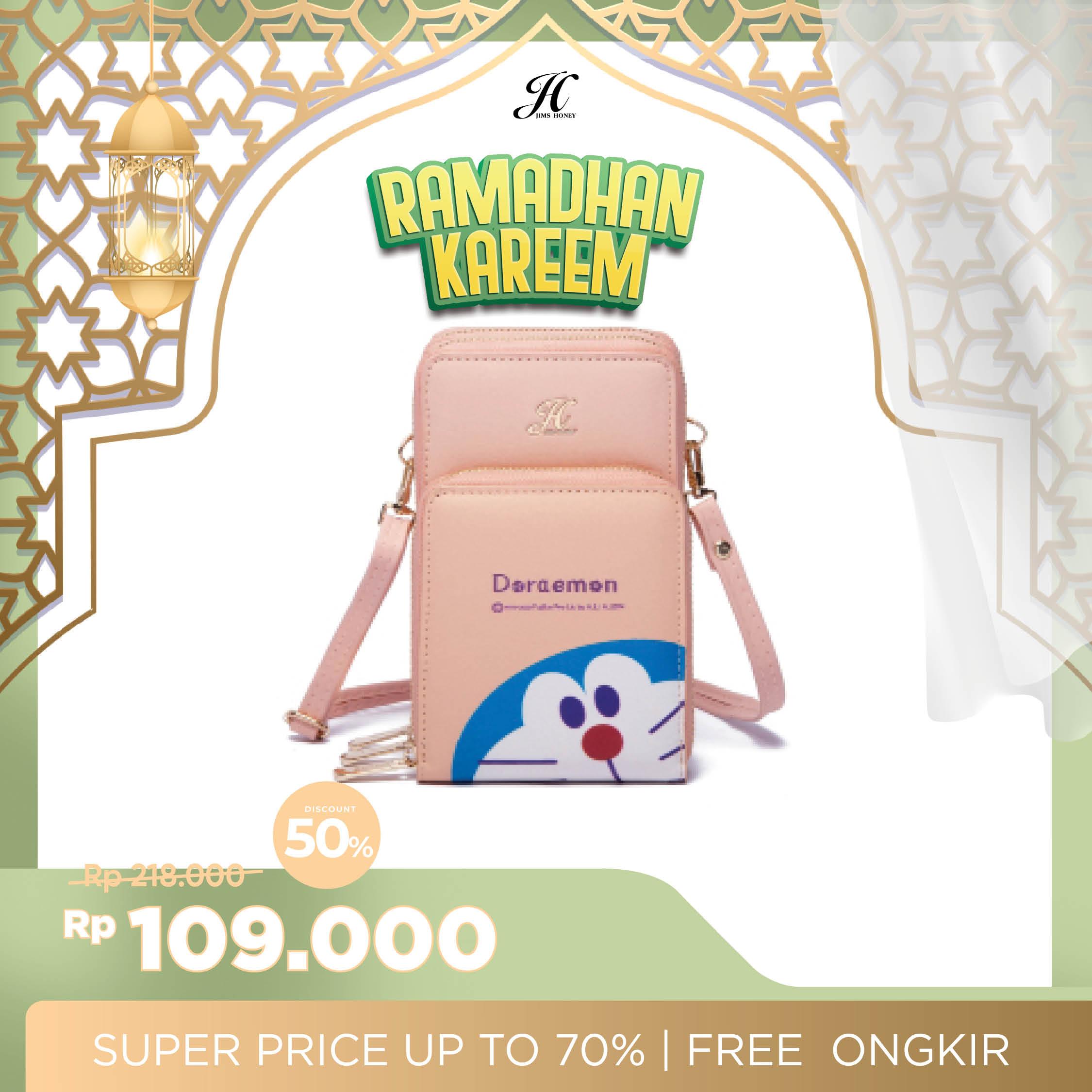 JIMS HONEY TAS WANITA DORAEMON BAG (FREE EXCLUSIVE BOX)
