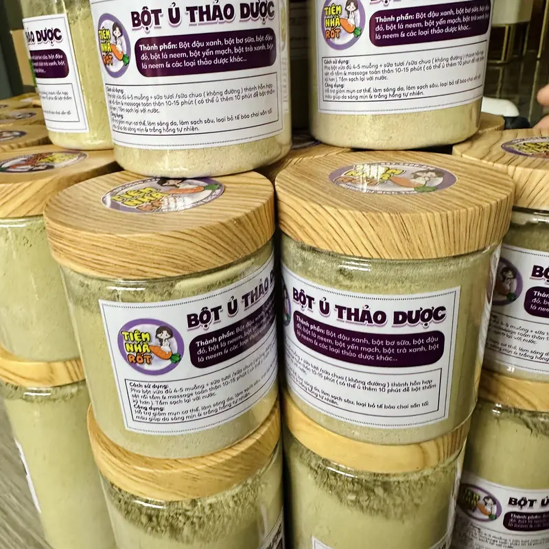 BỘT Ủ TRẮNG THẢO DƯỢC ( Dùng cho MẶT và BODY ) 250gr & 500gr 4