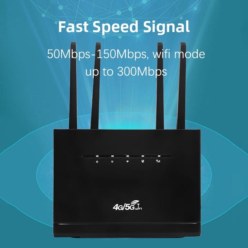  Bộ Phát Wifi Từ Sim 4G cắm điện 220v kết nối 16 thiết bị 4 ăng ten Tích hợp Bên ngoài thu phát sóng tốc độ cao 