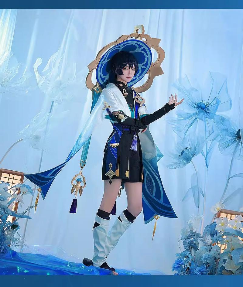 Product Introduction of Original God Wanderer Cos Costume Anime Game Cosplay Costume Men's Two-Dimensional Animation Full Set Clothes Menswear Lingerie 8