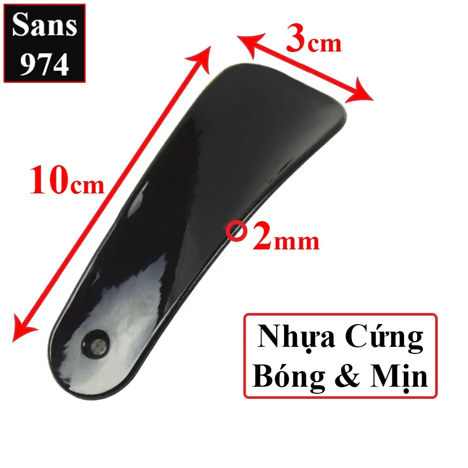 Cây đón gót giày nhựa Sans974 muỗng đót giầy shoe horn