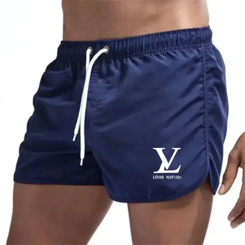 Men's quick drying beach shorts, fitness shorts summer swimsuits casual sports shorts men's swim board shorts new 2024 fashion