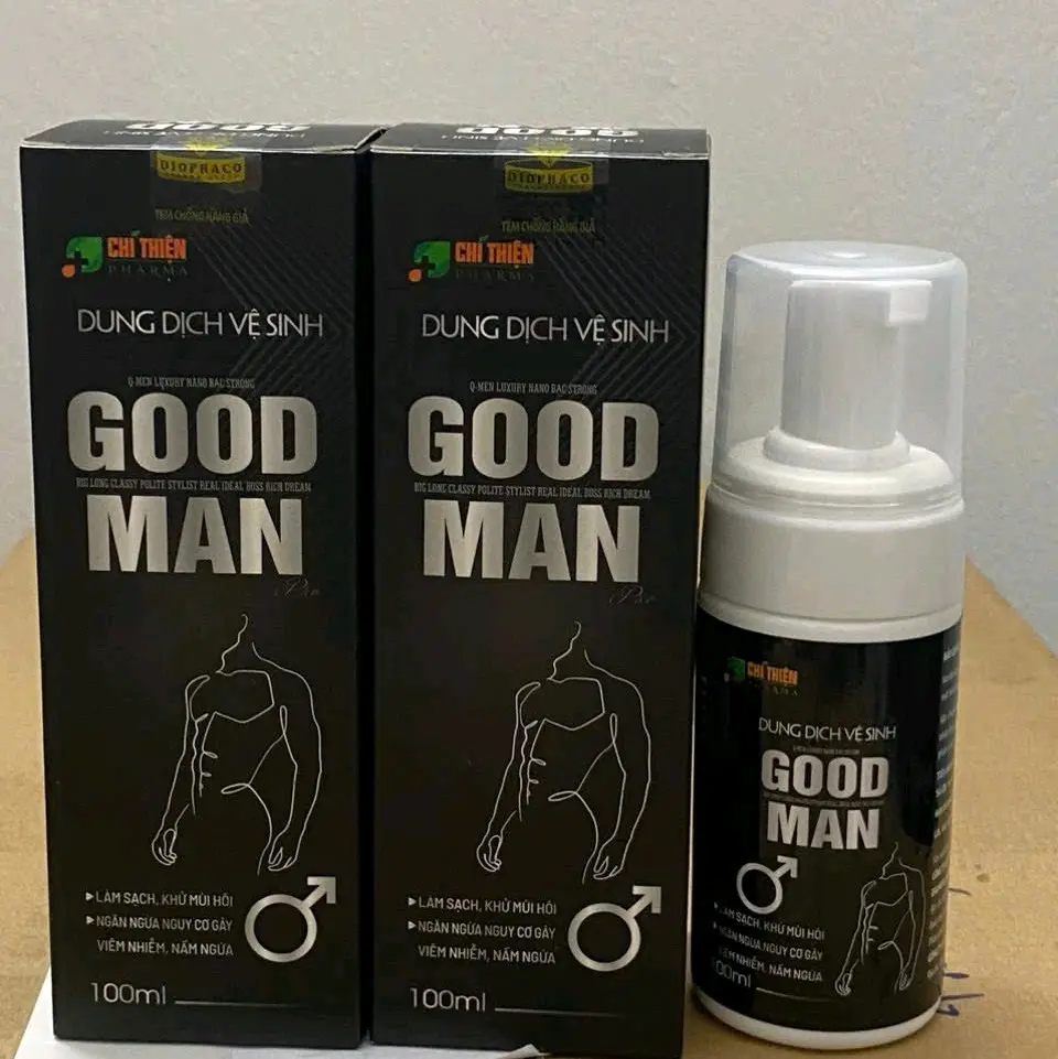 Dung dịch vệ sinh nam tạo bọt GOOD MAN 100ml