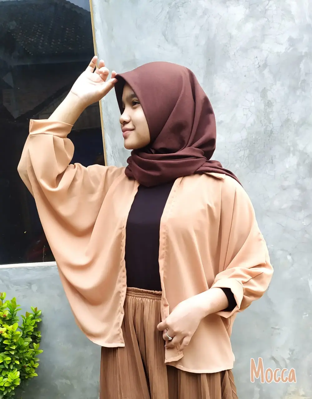 YOLA BASIC OUTER CARDIGAN PREMIUM Fit Muslim Ceruty Baju