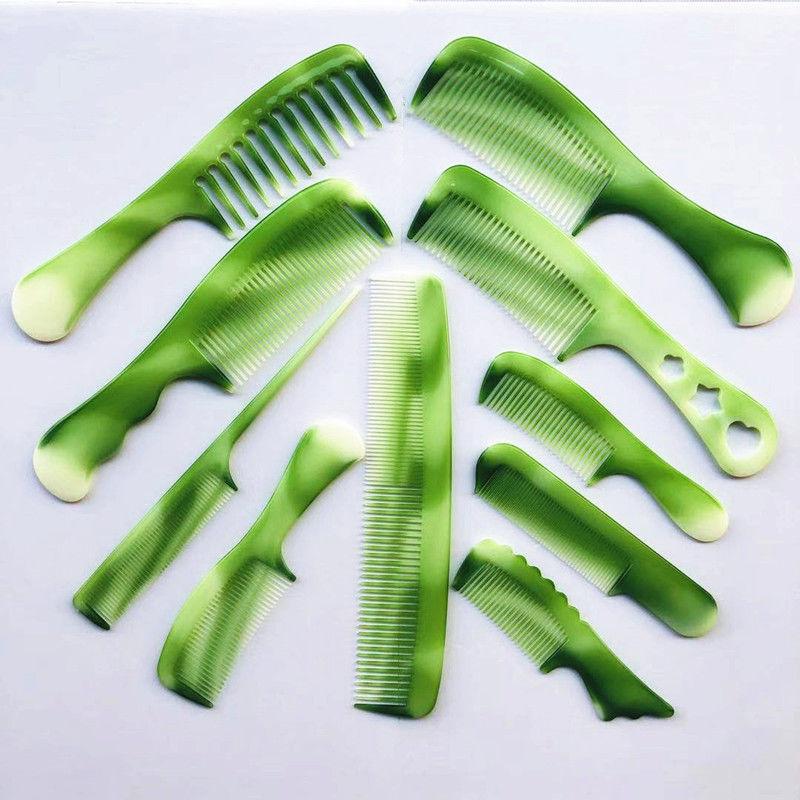 Product Introduction of 10 pieces of nylon comb with free shipping, unbreakable, thickened plastic household comb, professional hairdressing comb set, hairdressing comb 9