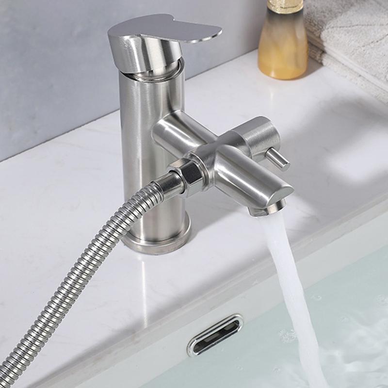 304 stainless steel dual use hot and cold basin faucet wash basin faucet 0