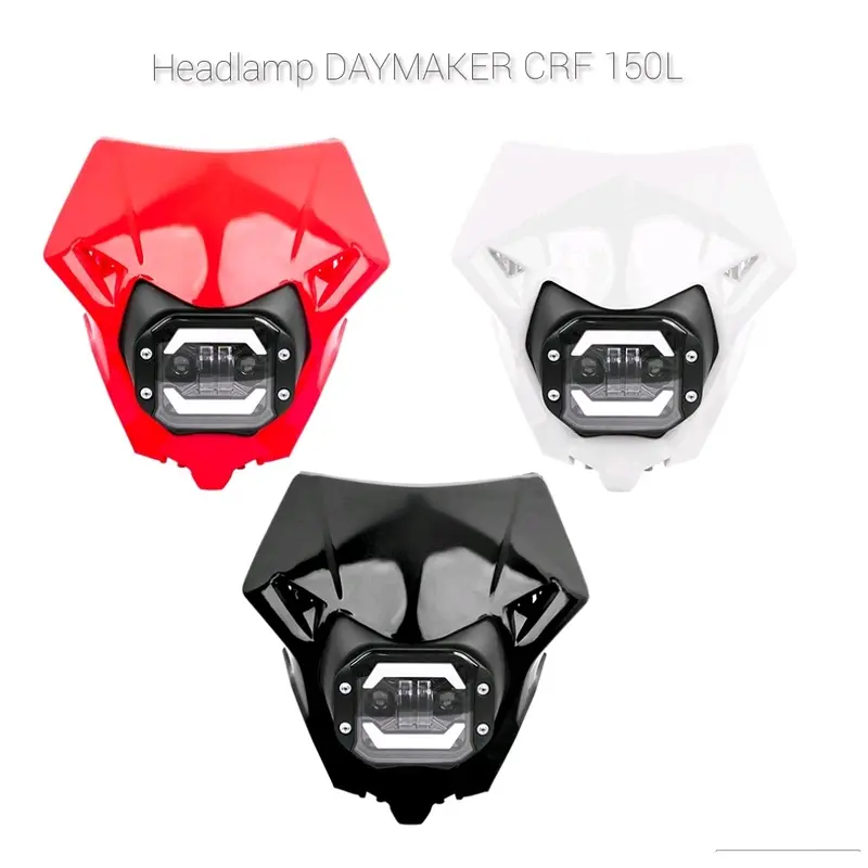 Reflektor LED Headlamp HRV DAYMAKER batok Lampu Depan LED CRF 150L KLX BF DT KTM 250 4