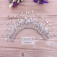 Gambar [PALING LARIS] MAHKOTA BRIDAL SHOWER ASESORIS PESTA SILVER PERMATA CMP006 - Silver dari Lenka Wedding Shop Kota Surabaya 3 Tokopedia