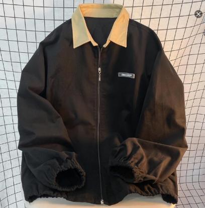 Áo Khoác Kaki BOMBER Unisex Nam Nữ Cá Tính. Menswear Dài Tay Nhung Jacket 5