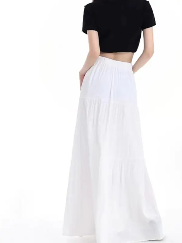 Women's Plain Skirt, Casual Fashion Skirt for Daily Wear, Ladies Bottoms for All Seasons 5