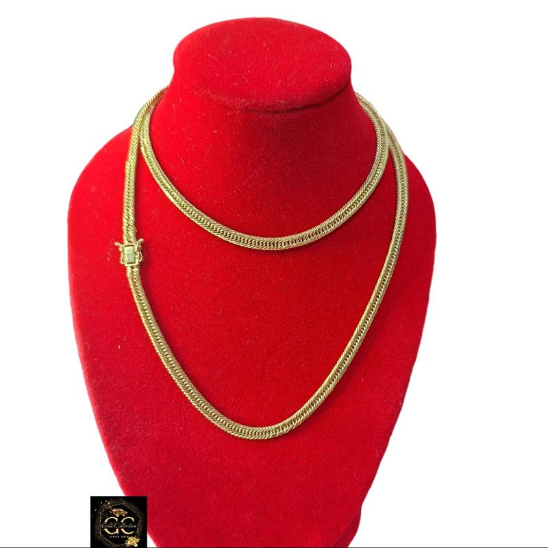 5.2g Japan style trilock Necklace 16- 18-20-22-24 3.5-4MM - TikTok Shop ...