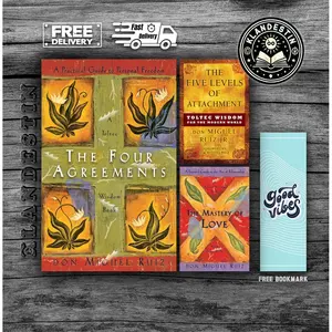 Four Agreement | Five Levels of Attachment (Don Miguel Ruiz) English Books