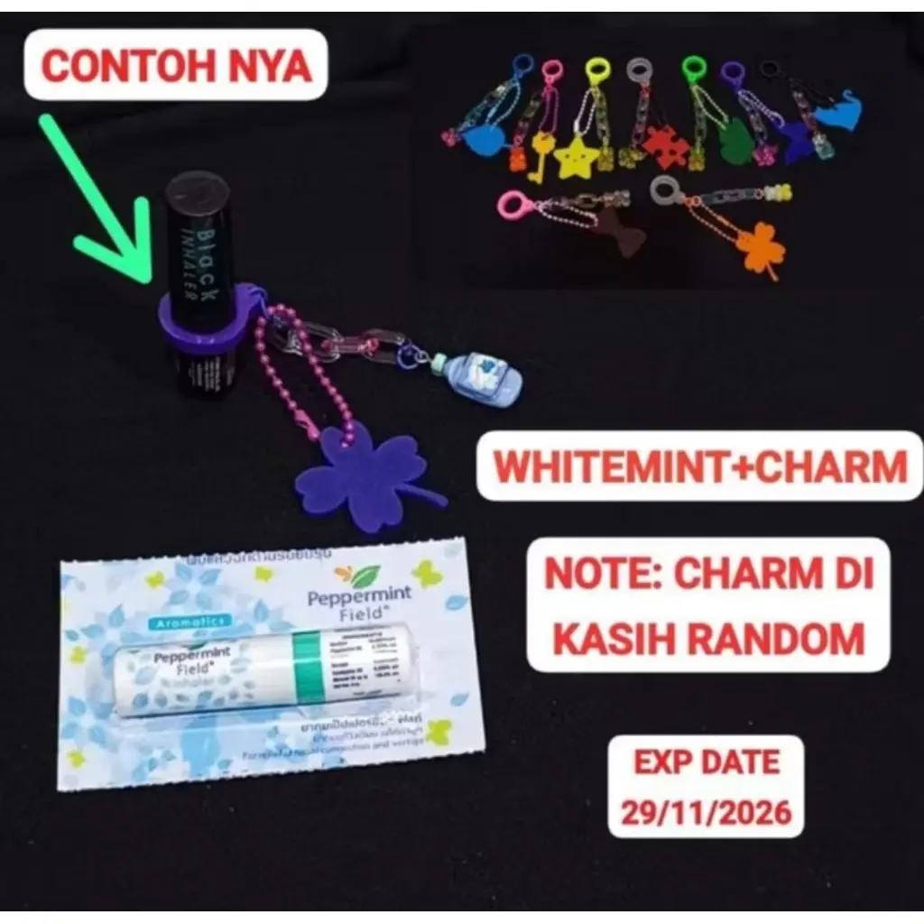 WHITE PPERMINT+CHARM