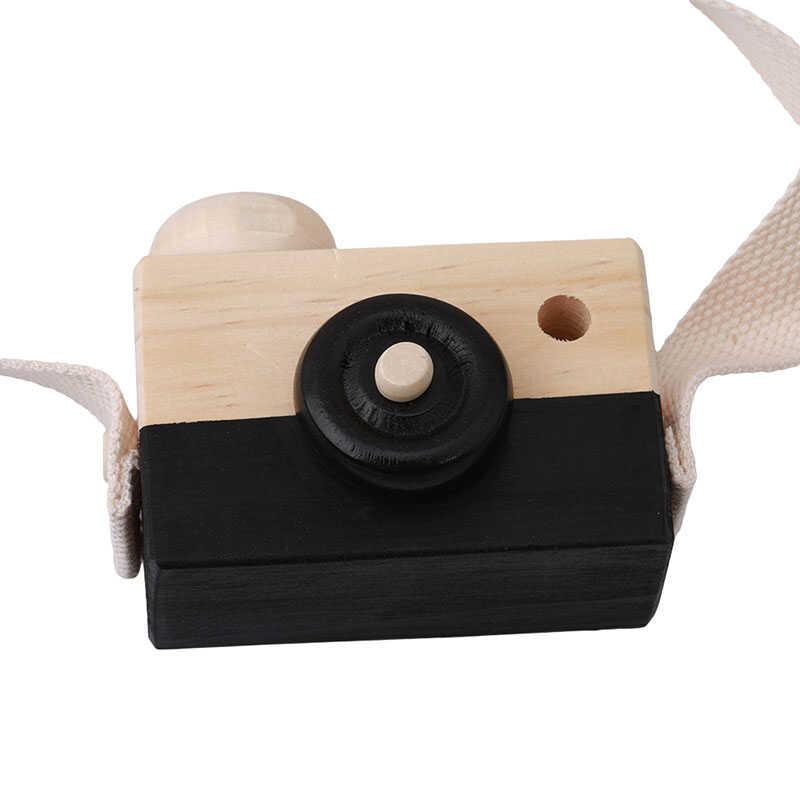 Product Introduction of Mini Cute Wood Camera Safe Natural Toy For Baby Children Fashion Clothing Accessory Toys Birthday Christmas Holiday Gifts ge digicam 18